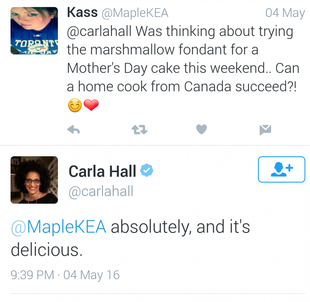[PARSONS ASSIGNMENT] Quick Cooking Tips on Twitter From Carla Hall!